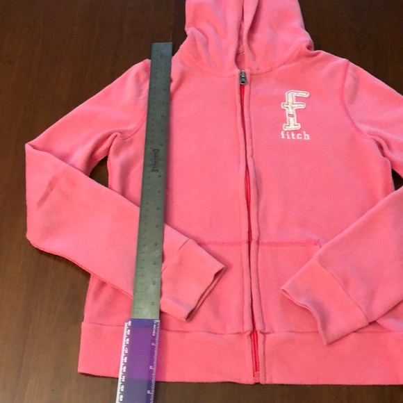 Abercrombie hoodie cropped pink - Picture 2 of 5